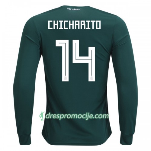 Meksiko Dres Chicharito 14 Domaći Svjetsko prvenstvo 2018 Dugim Rukavima Meksiko Dres Chicharito 14 Domaći Svjetsko prvenstvo 2018 Dugim Rukavima